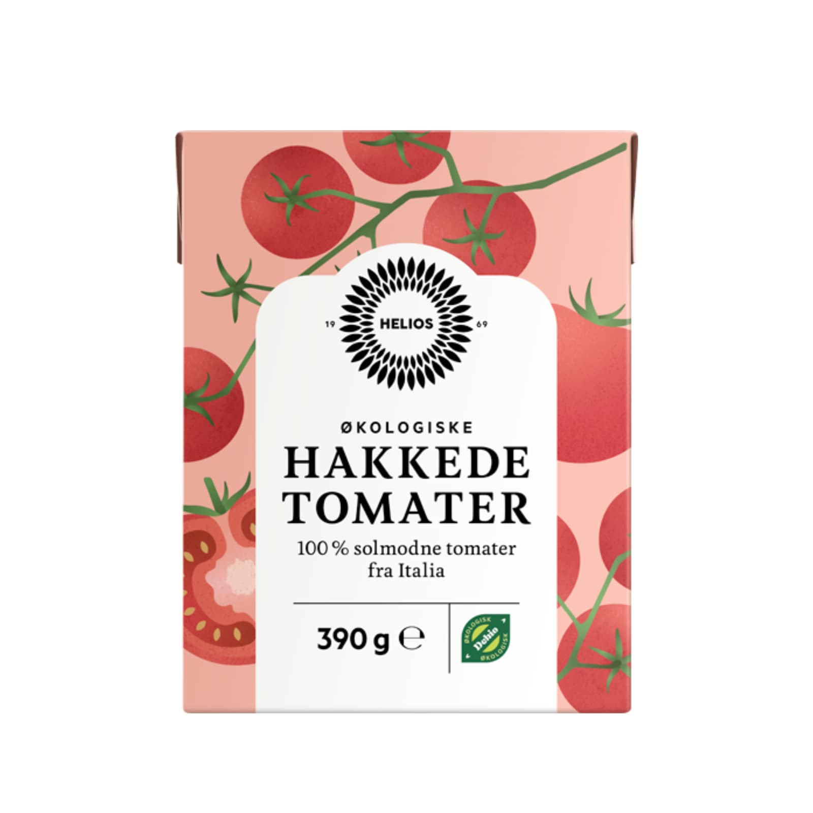 Helios Hakkede tomater 390 gram