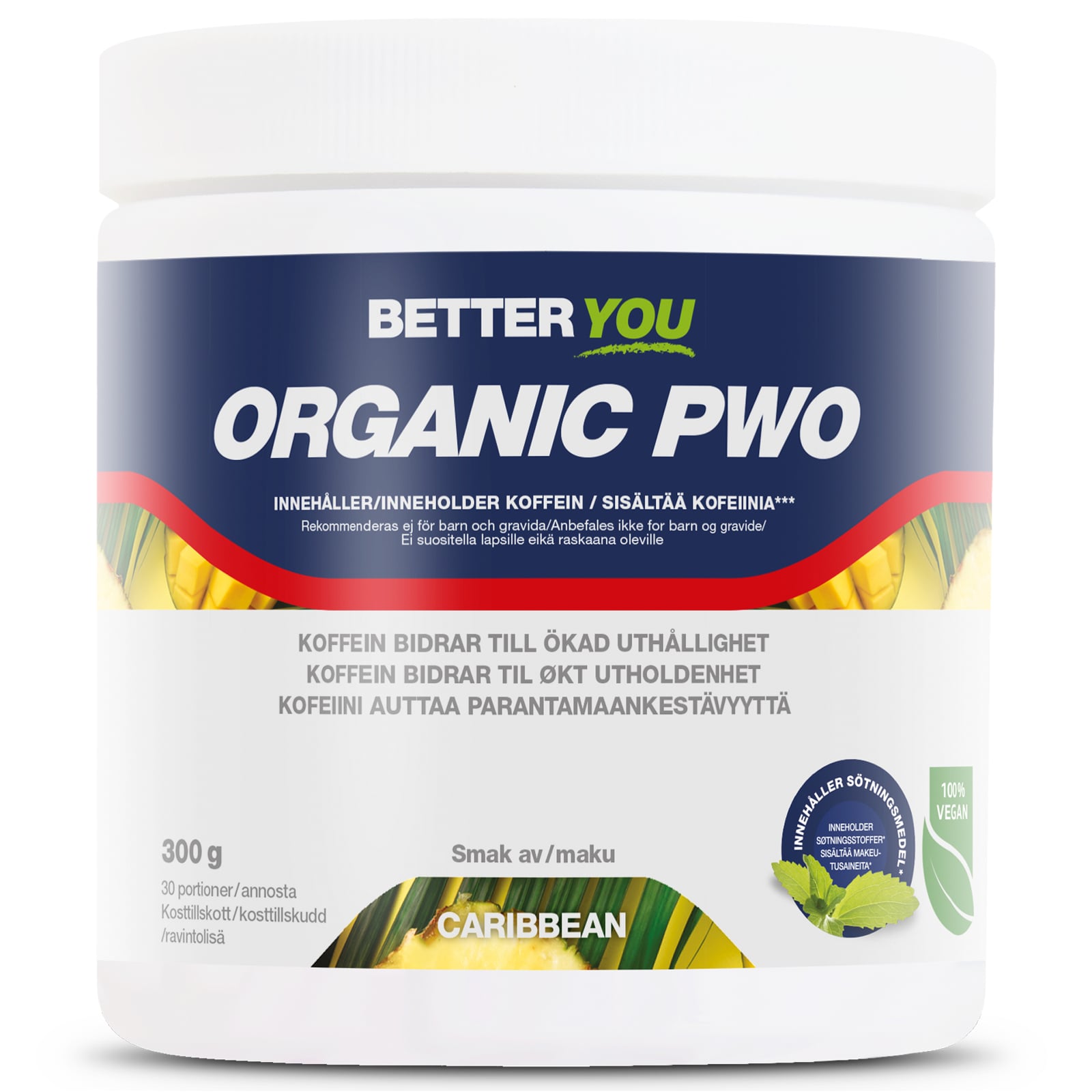 Better You Organic Pwo Carribean 300 G