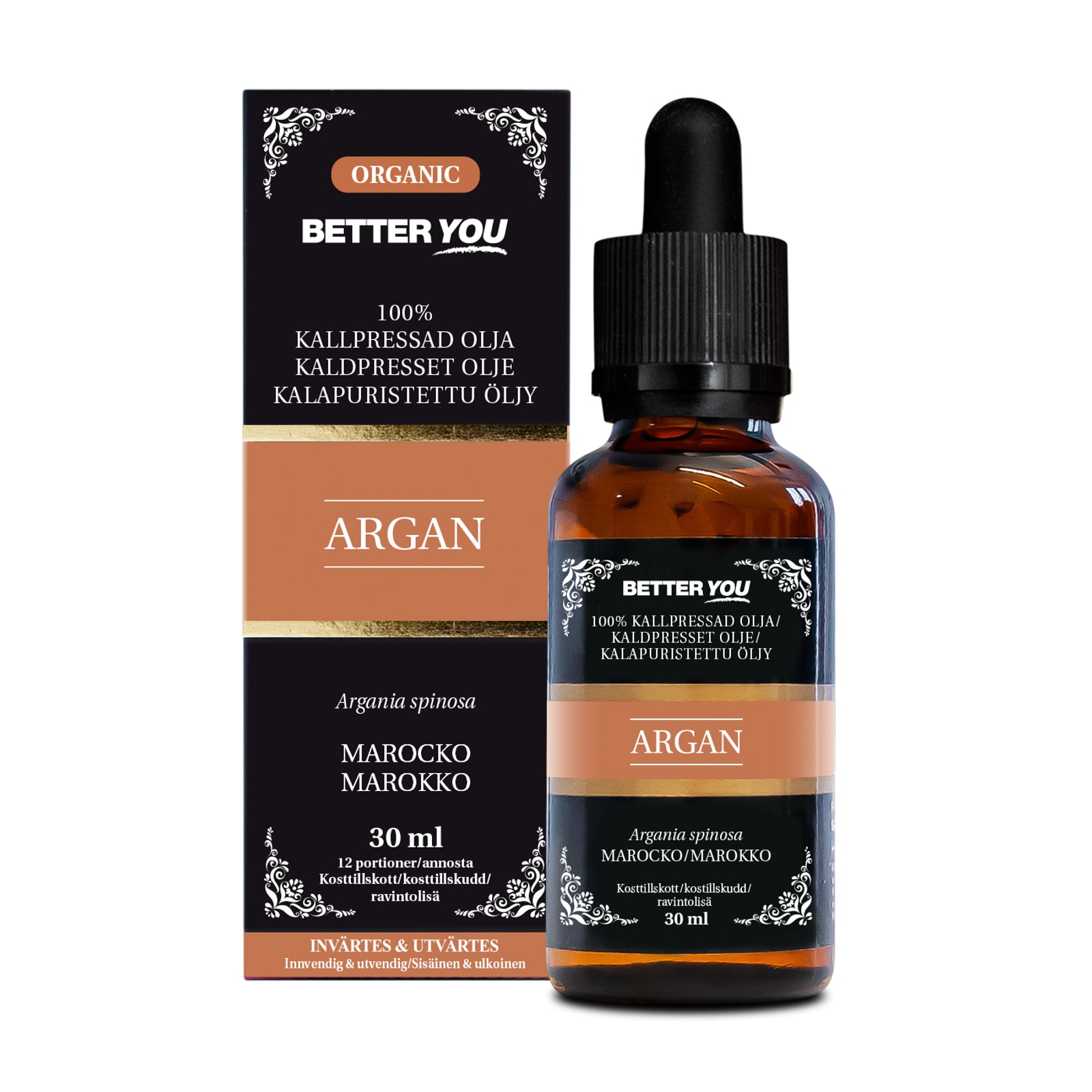 Better You Arganolje Øko Kaldpresset 30 ml