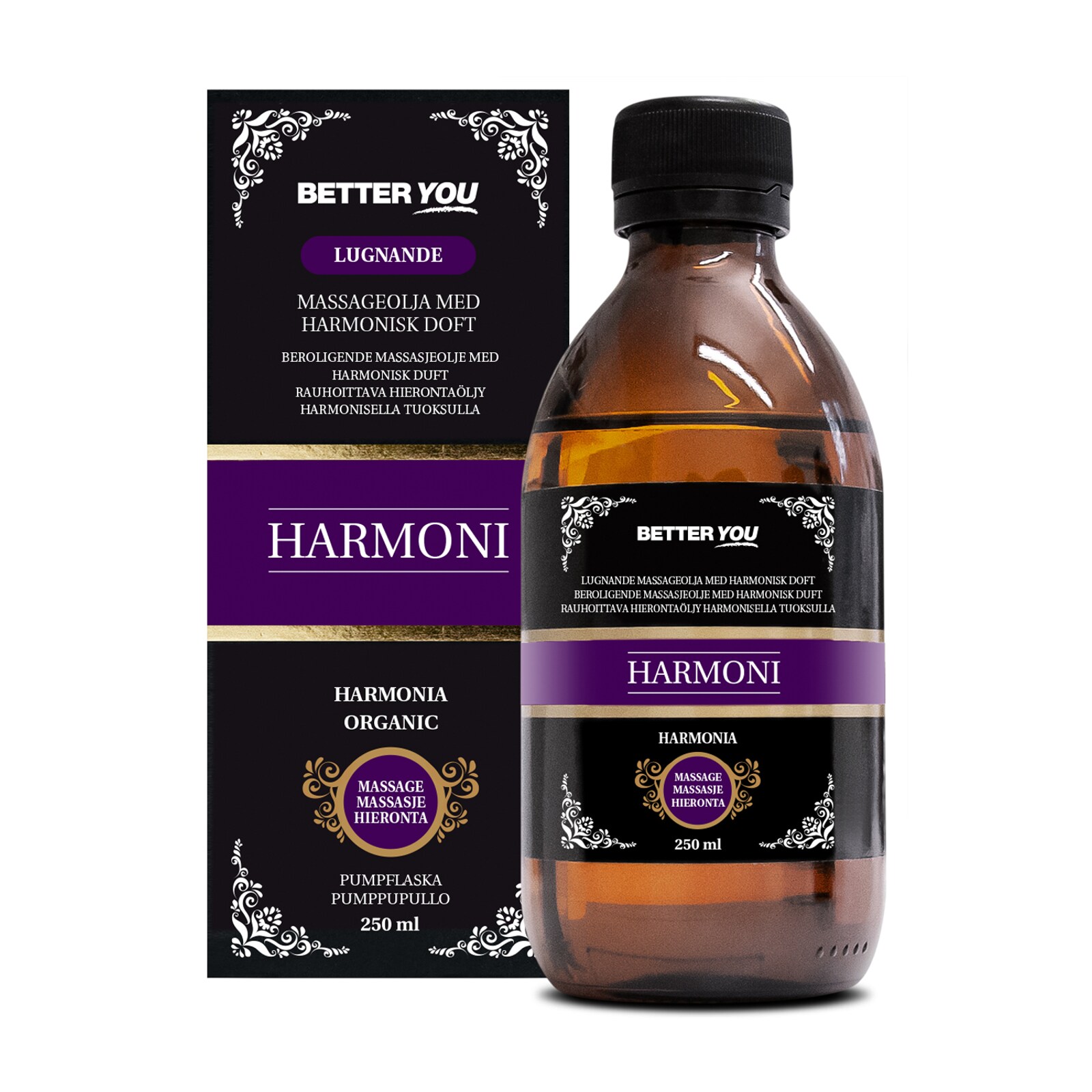 Better You Harmoni Øko Massasjeolje 250 ml