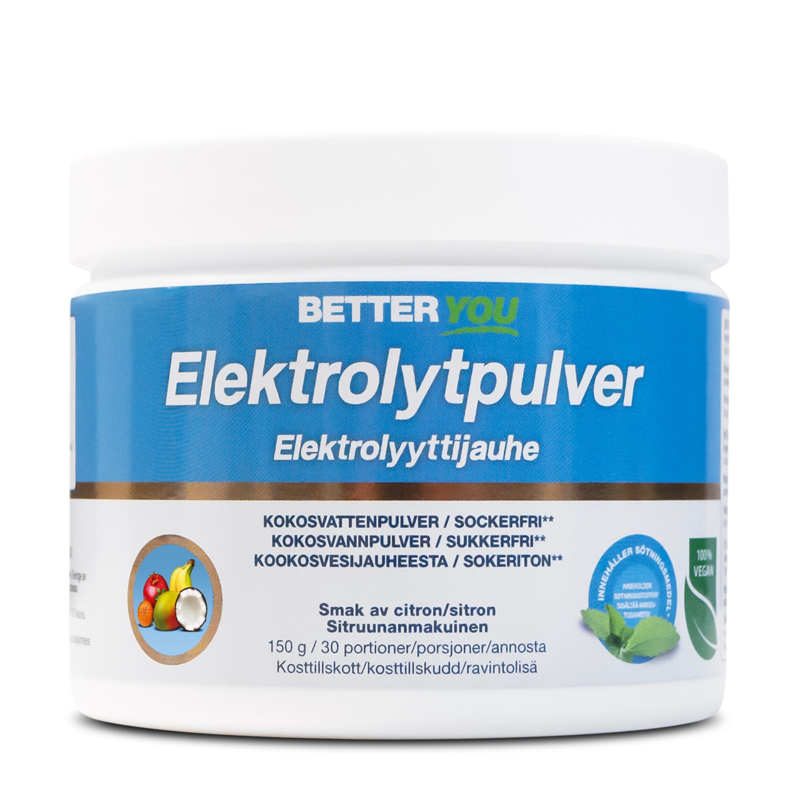 Better You Elektrolyttpulver Tropisk 150 g
