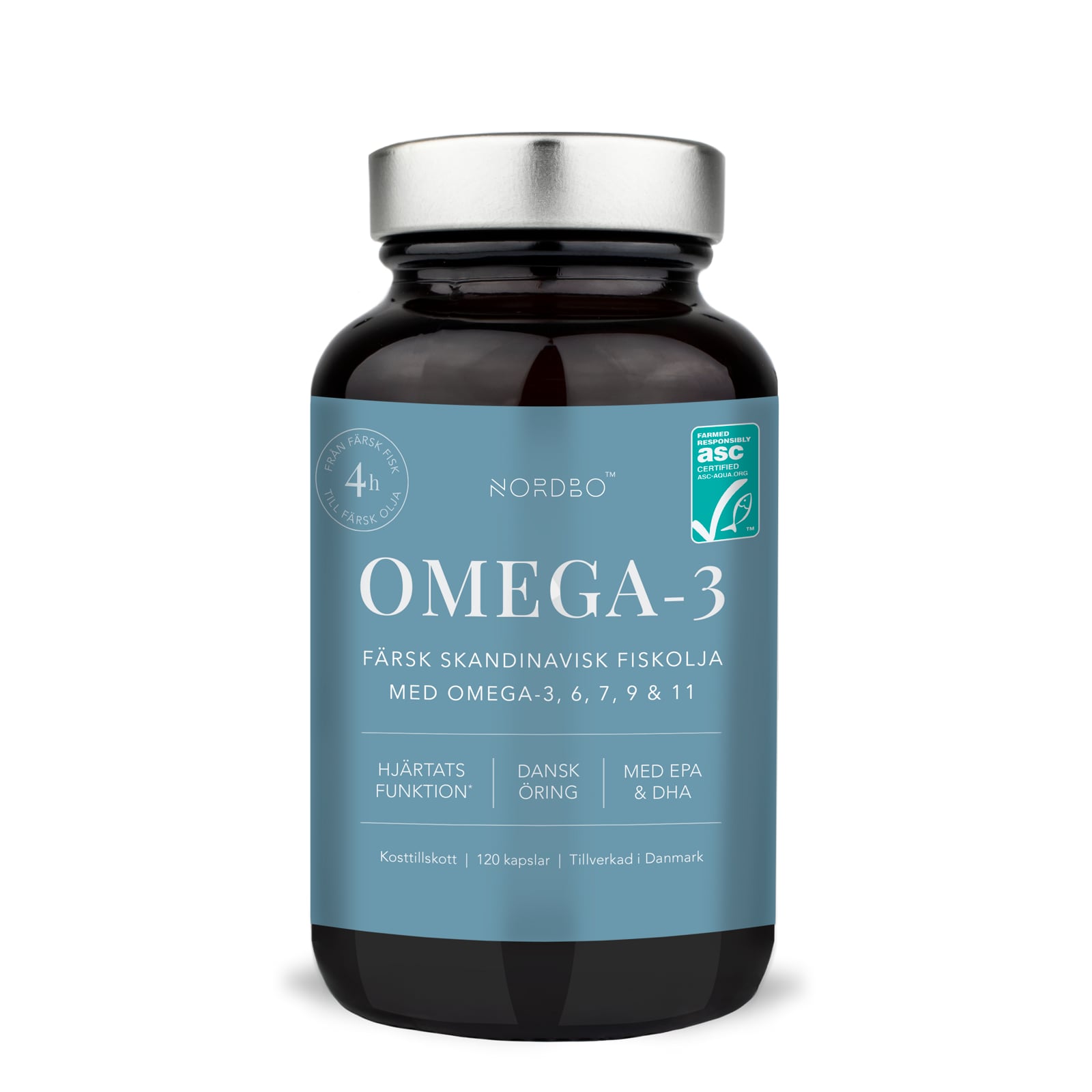 Nordbo Omega-3 ASC 120 kpsl