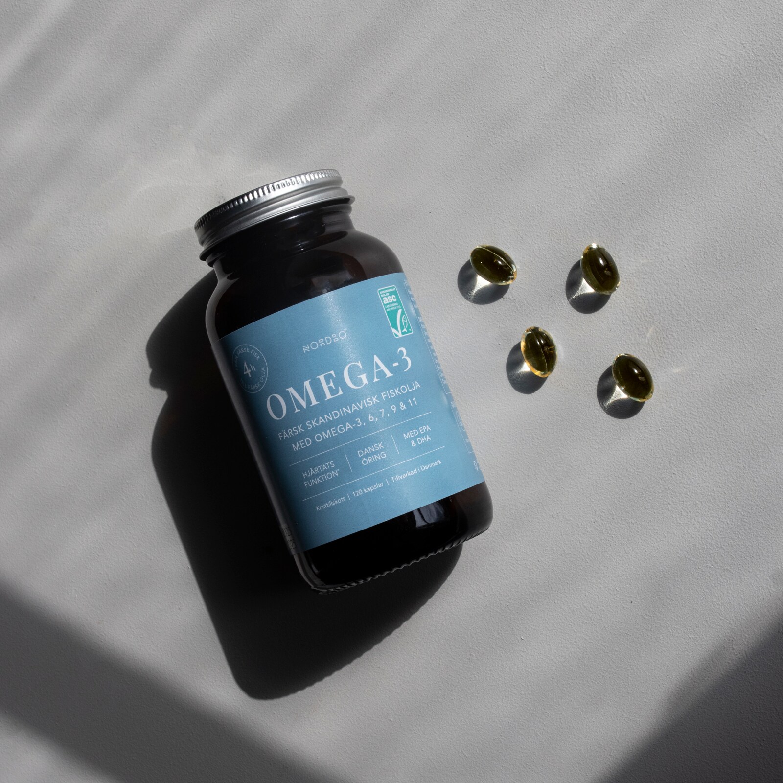 Nordbo Omega-3 ASC 120 kpsl