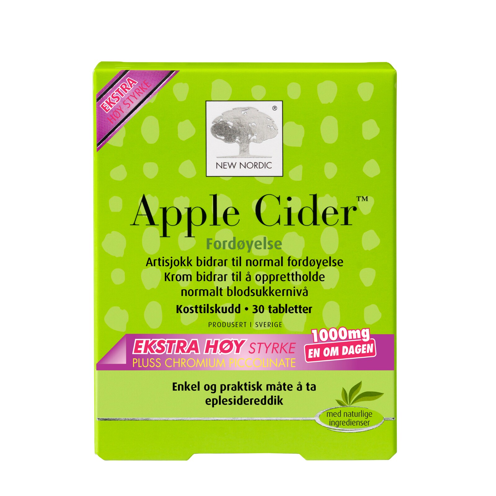 New Nordic Apple cider™ Mega Strength 90 tbl