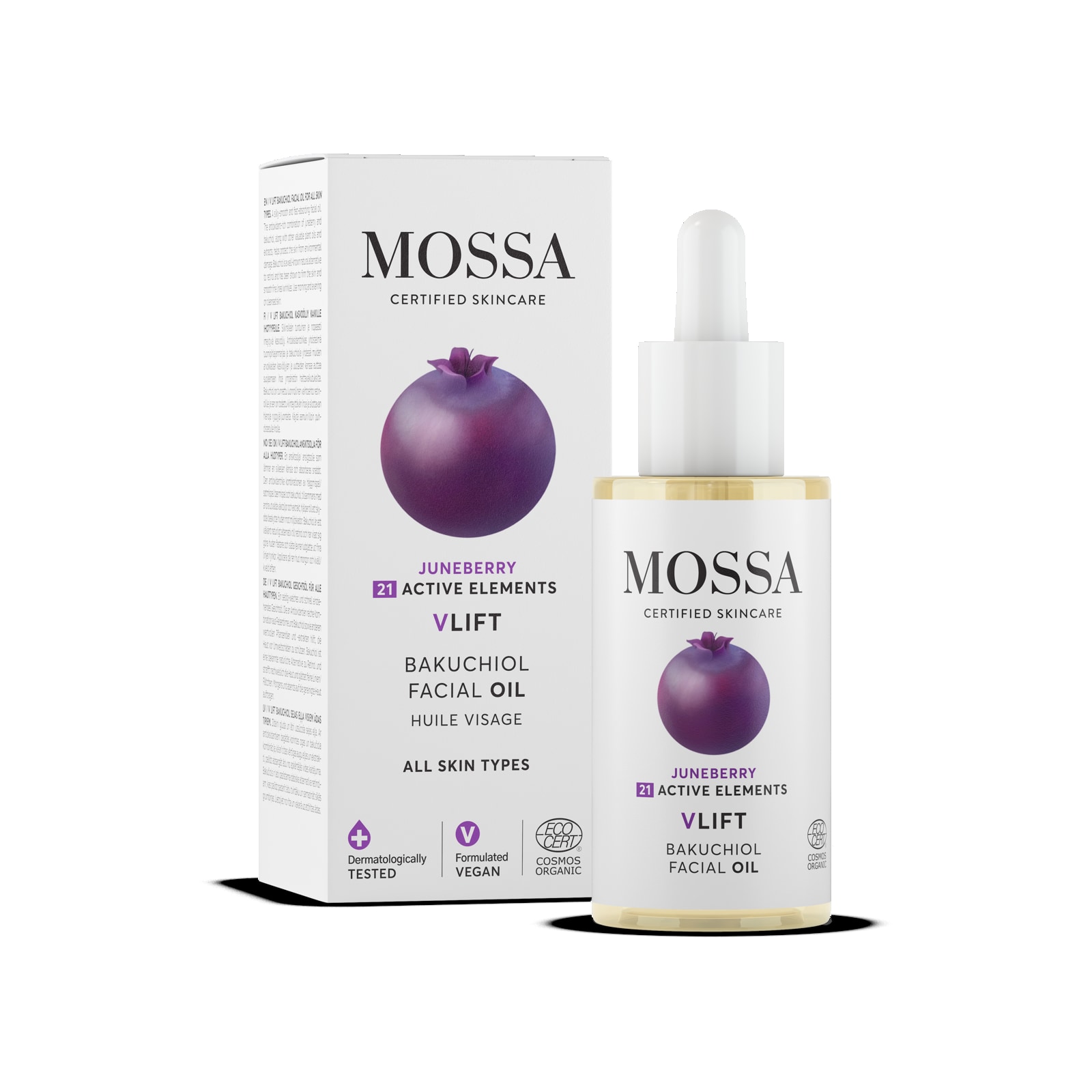 Mossa V LIFT Bakuchiol Facial Oil