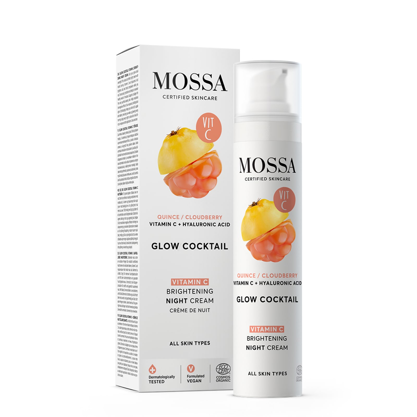 Mossa Glow Cocktail VitaminC Brightening Night Cre