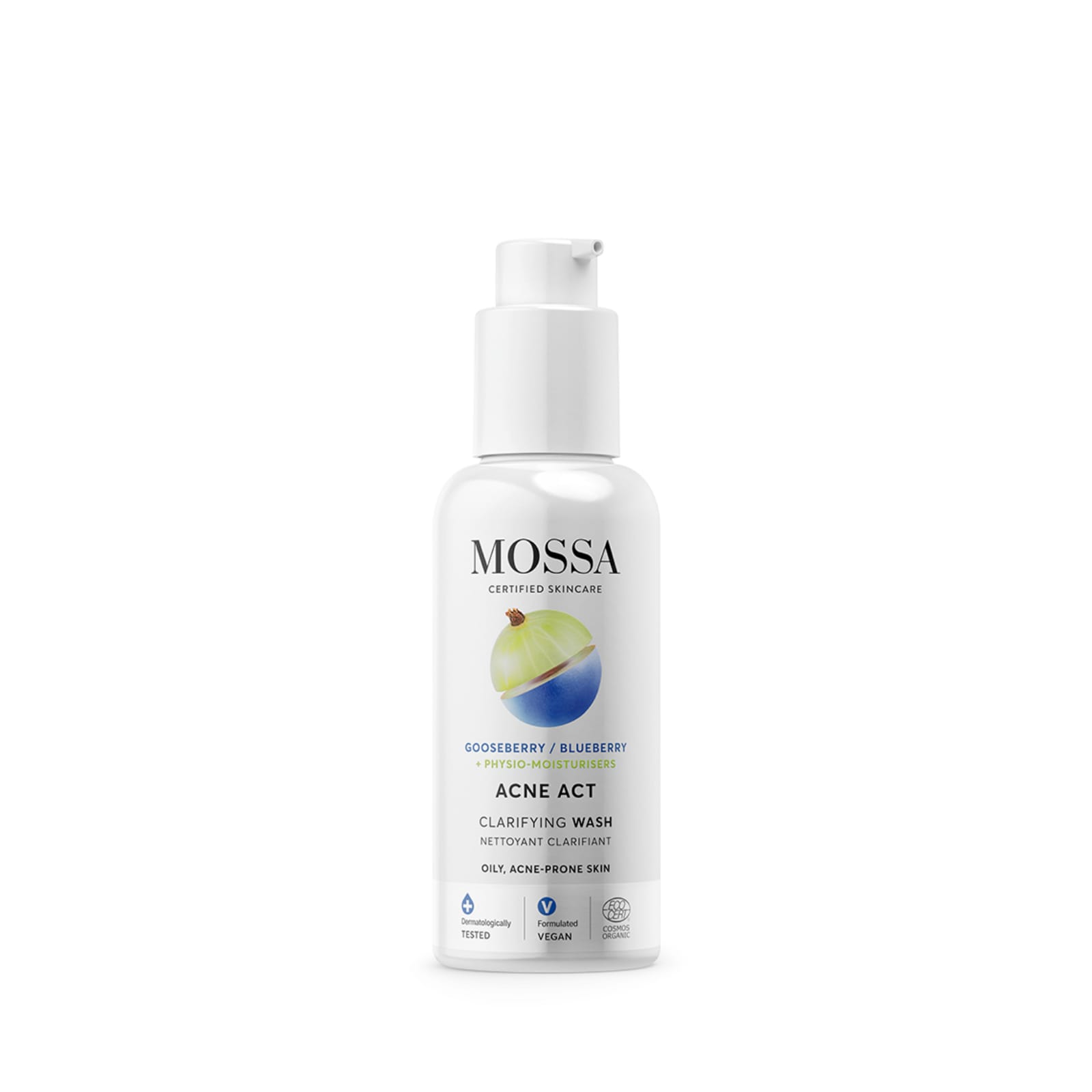 Mossa ACNE ACT Claryfing wash