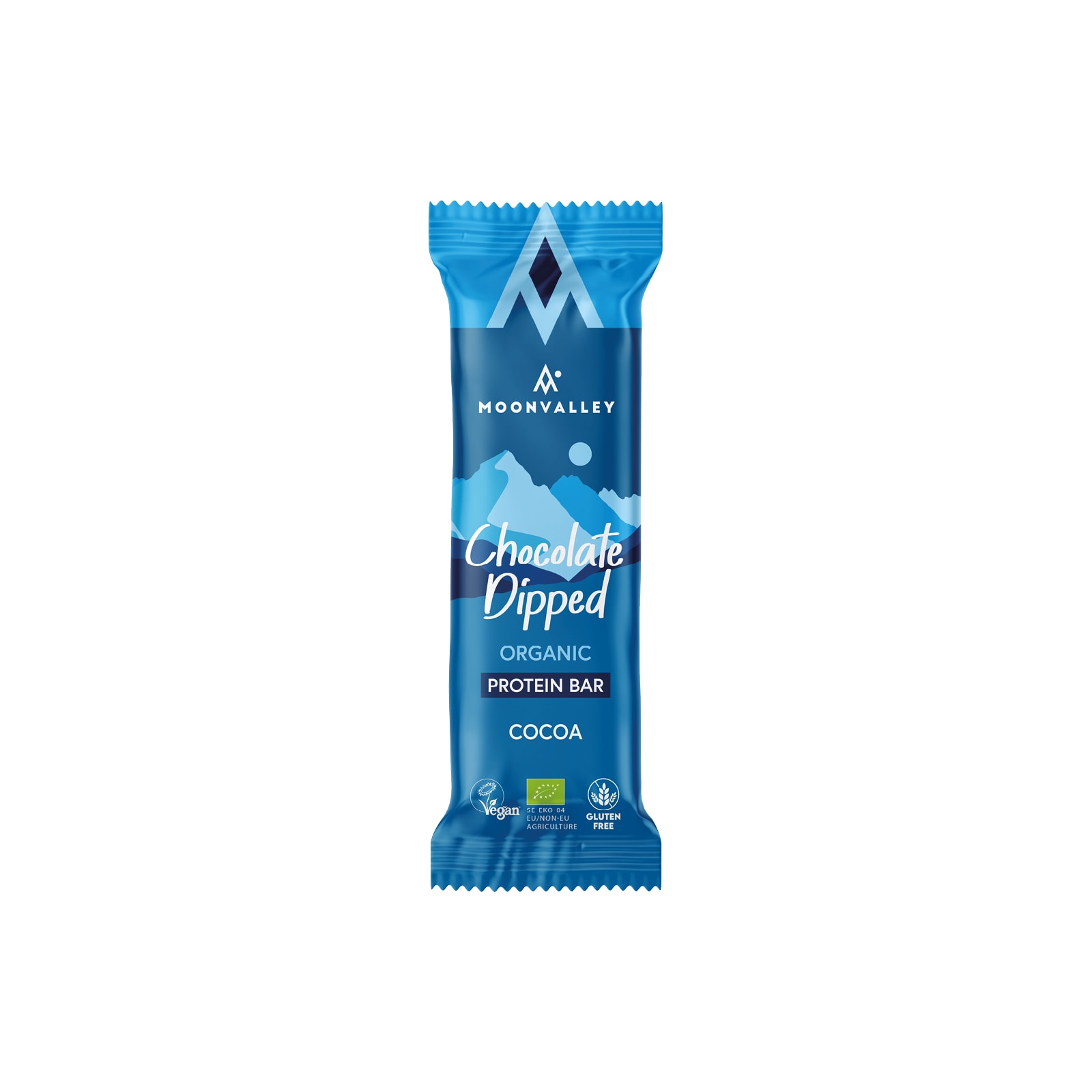 Moonvalley Protein Bar Chocolate Dipped Cocoa
