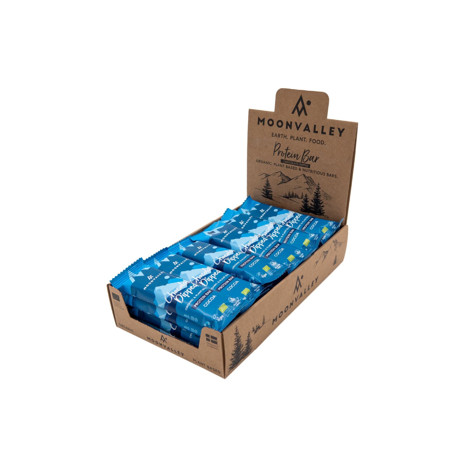 Moonvalley Protein Bar Chocolate Dipped Cocoa