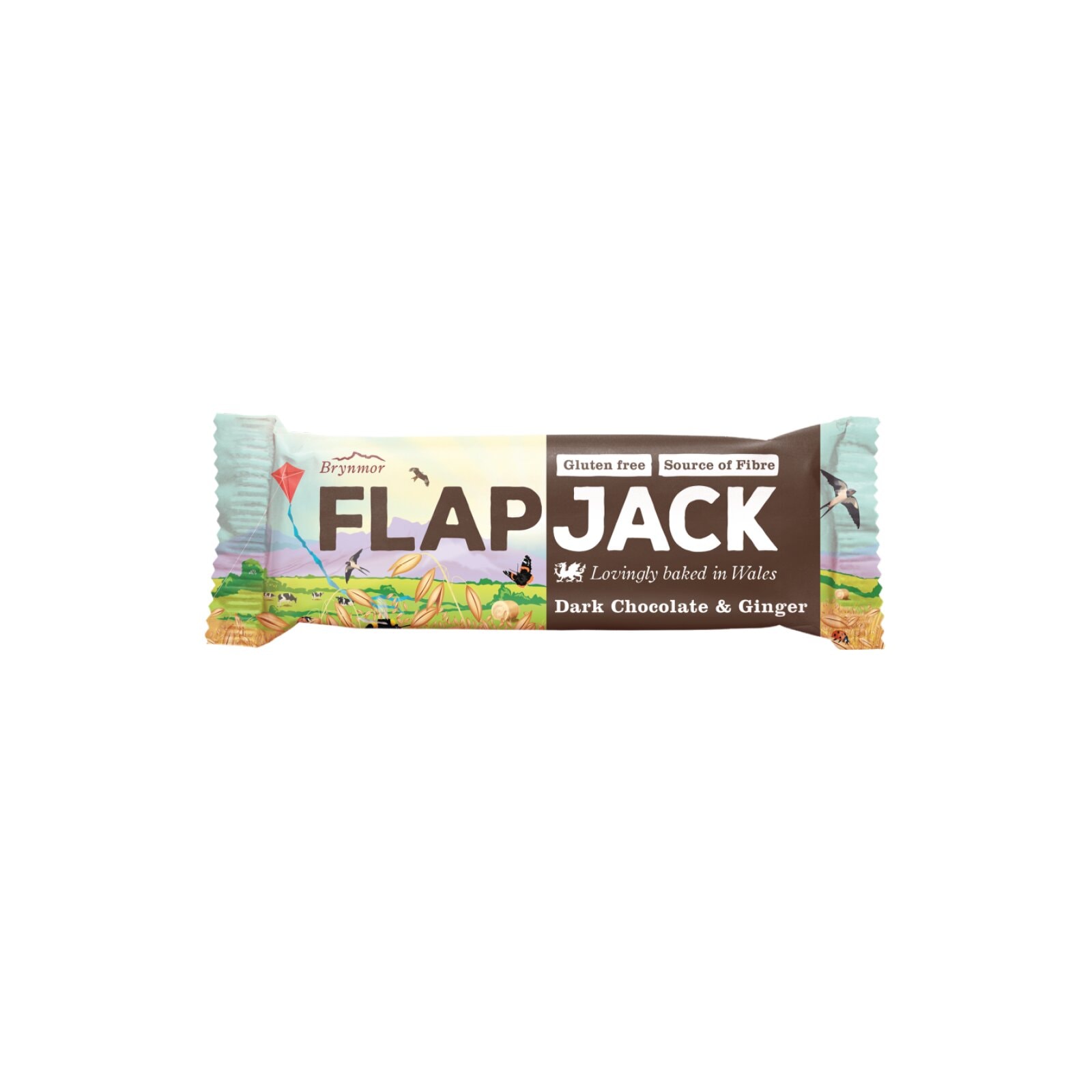 Flapjack mørk sjokolade + ingefær