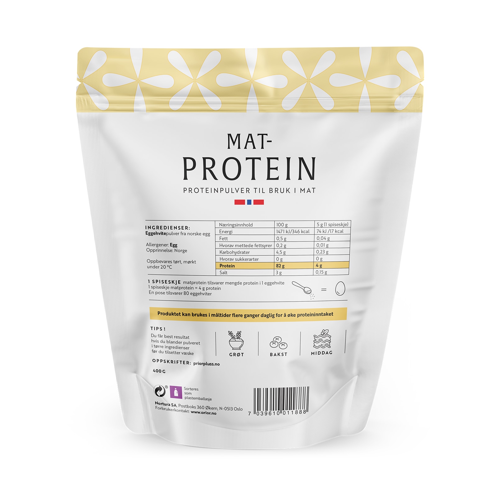 Prior Matprotein Naturell